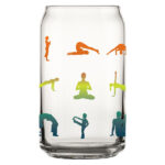 Namaste For A Drink Can Glass
