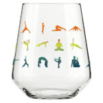 Namaste For A Drink Stemless Wine Glass