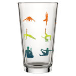 Namaste For A Drink Pint Glass