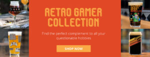 Retro Gamer Glass Collection