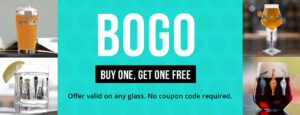 Buy One Get One Free Glassware